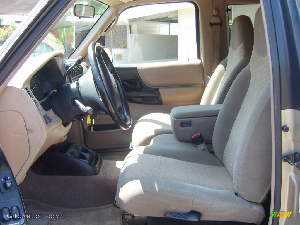 1999 B-Series Truck B3000 SE Extended Cab 4x4 - Harvest Gold Metallic / Tan photo #31