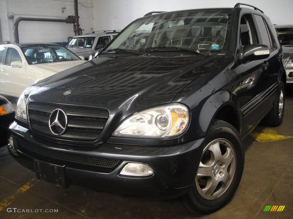 2003 Black Opal Metallic MercedesBenz ML 320 4Matic 17185351