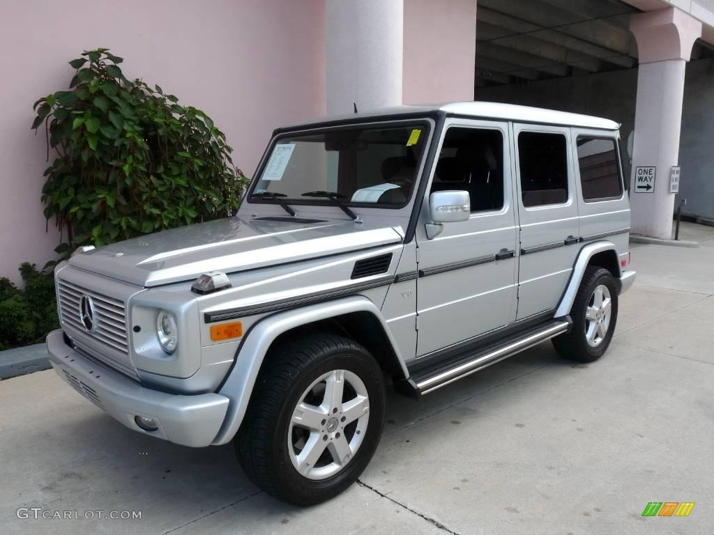 2008 G 500 - Iridium Silver Metallic / Black photo #1