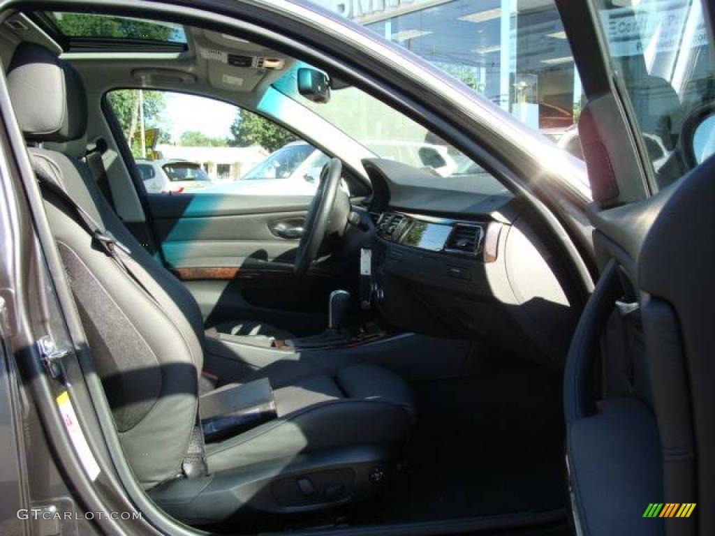 2007 3 Series 335i Sedan - Sparkling Graphite Metallic / Black photo #22