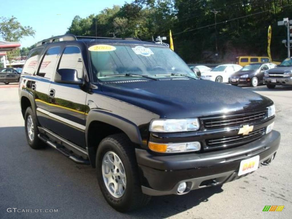 2005 Tahoe LS 4x4 - Black / Gray/Dark Charcoal photo #5