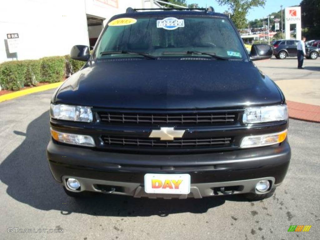 2005 Tahoe LS 4x4 - Black / Gray/Dark Charcoal photo #6