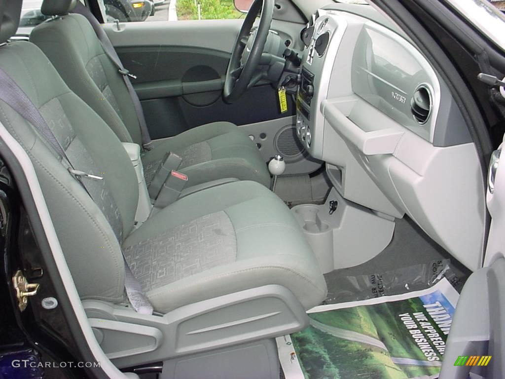 2006 PT Cruiser  - Brilliant Black Crystal Pearl / Pastel Slate Gray photo #12