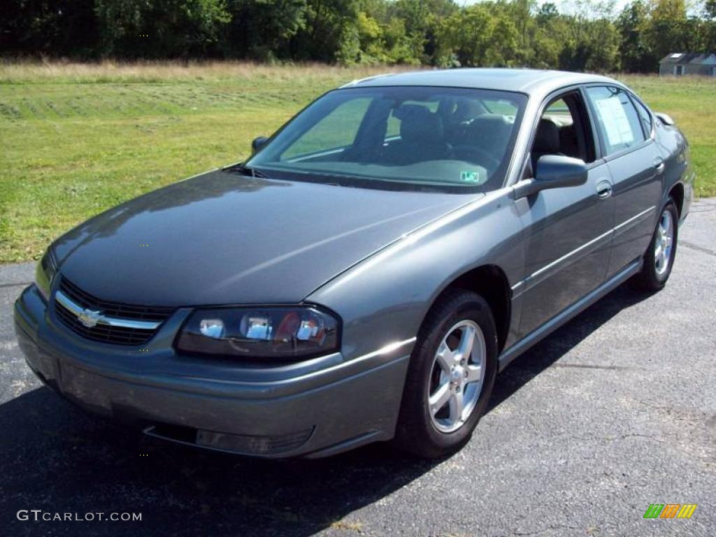 2005 Impala LS - Medium Gray Metallic / Medium Gray photo #2