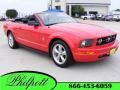 2006 Torch Red Ford Mustang V6 Premium Convertible  photo #1