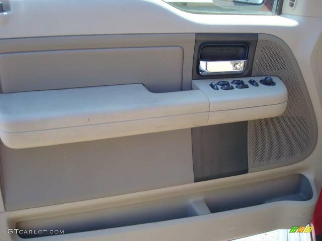 2006 F150 XLT SuperCab 4x4 - Bright Red / Tan photo #14