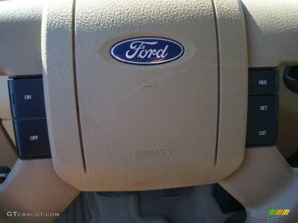 2006 F150 XLT SuperCab 4x4 - Bright Red / Tan photo #17