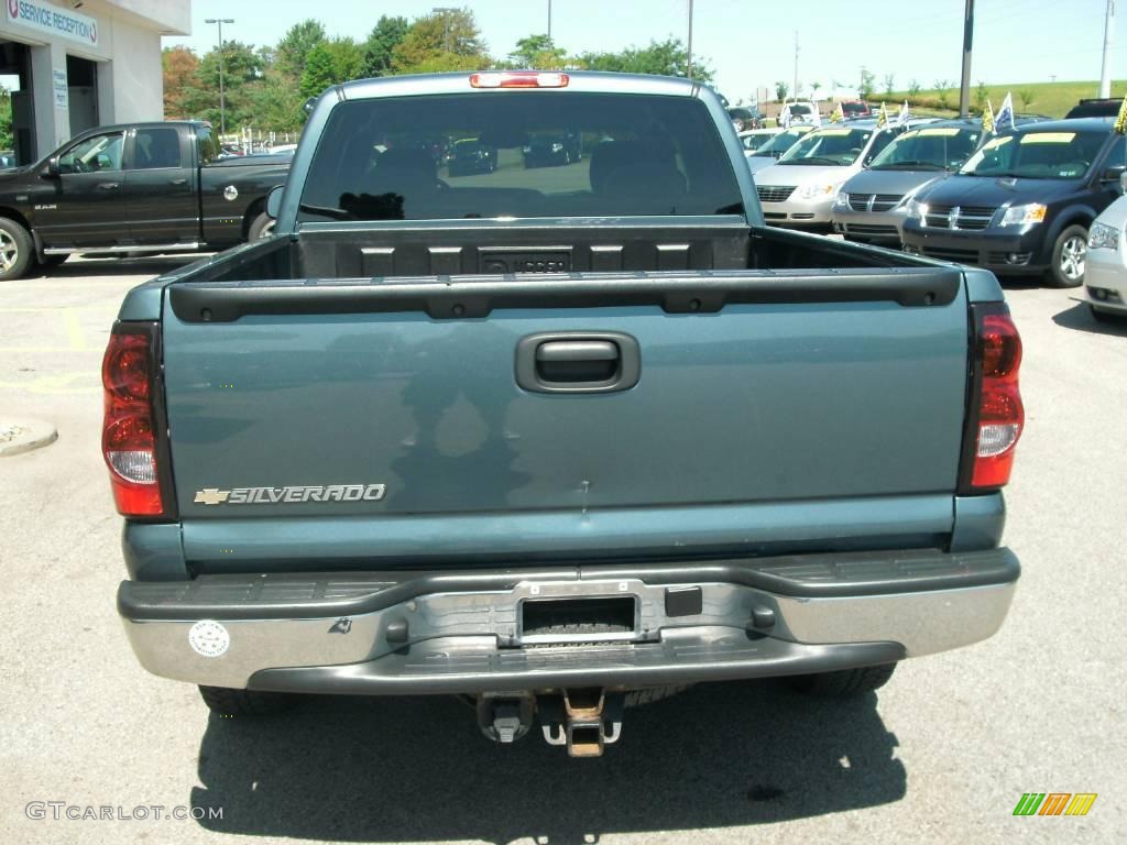 2006 Silverado 1500 Z71 Extended Cab 4x4 - Blue Granite Metallic / Dark Charcoal photo #3