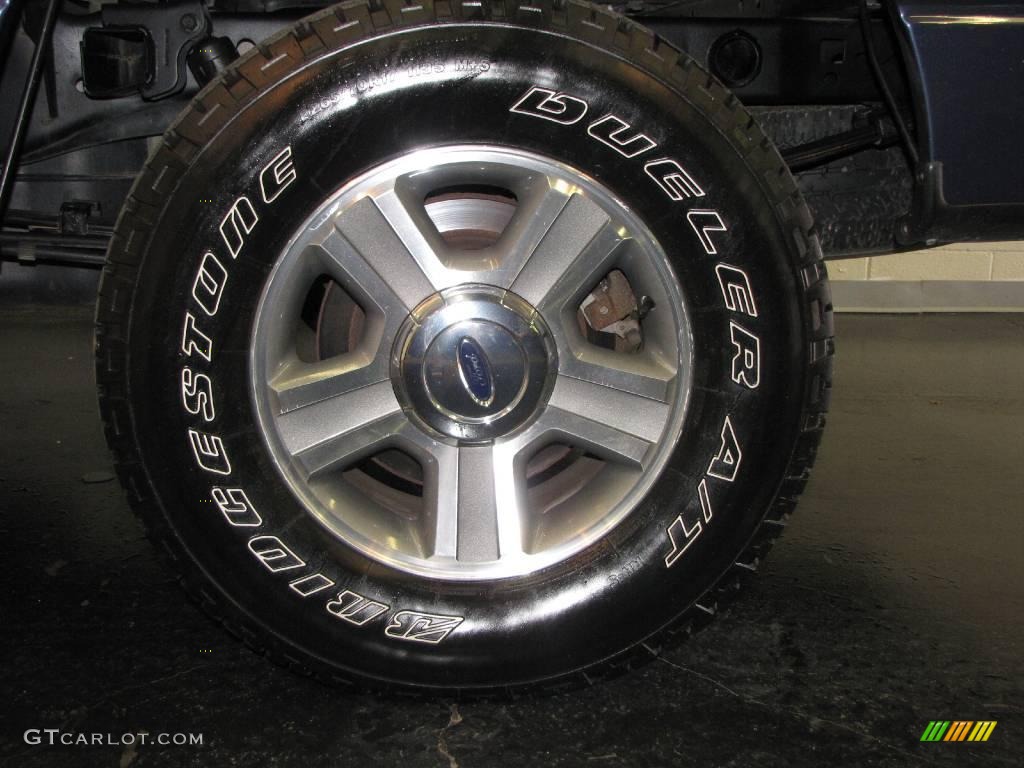 2006 F150 XLT SuperCrew 4x4 - Medium Wedgewood Blue Metallic / Medium/Dark Flint photo #22