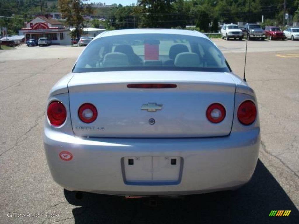 2007 Cobalt LS Coupe - Ultra Silver Metallic / Gray photo #3