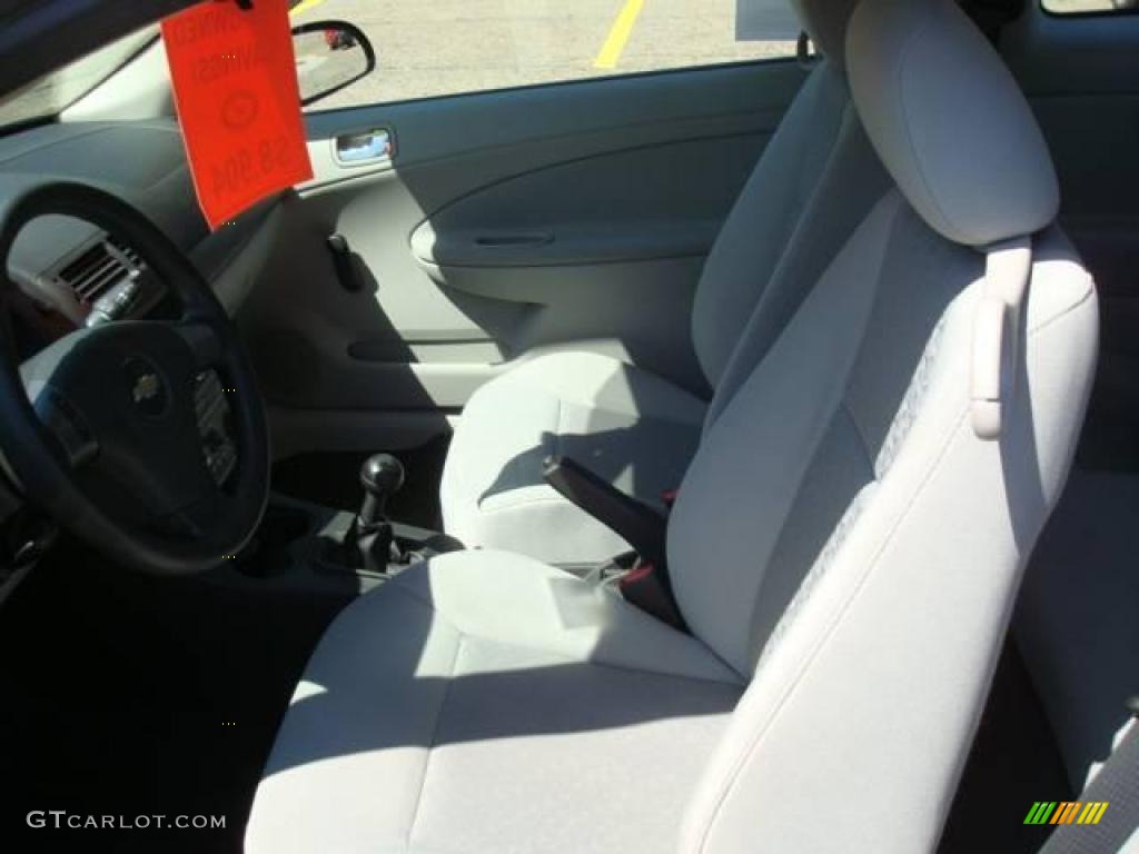 2007 Cobalt LS Coupe - Ultra Silver Metallic / Gray photo #7