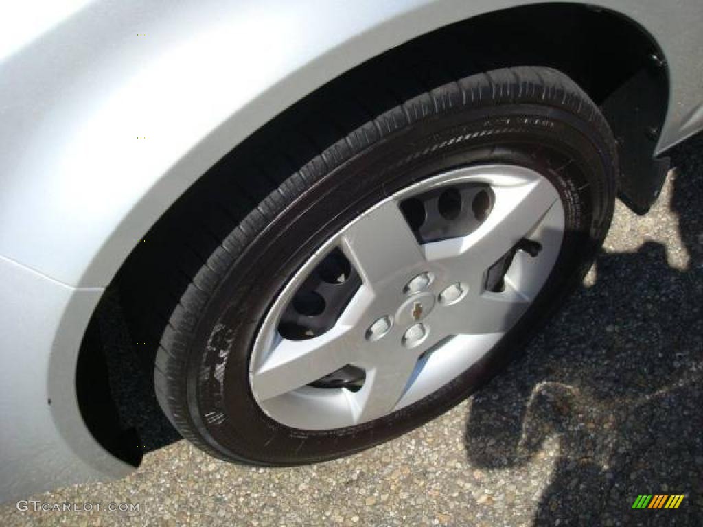 2007 Cobalt LS Coupe - Ultra Silver Metallic / Gray photo #12