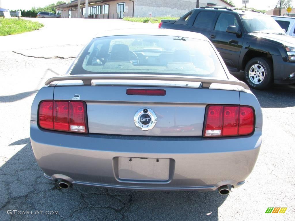 2007 Mustang GT Premium Coupe - Tungsten Grey Metallic / Dark Charcoal photo #4
