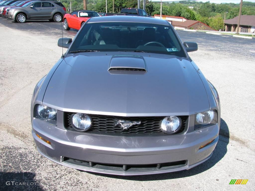 2007 Mustang GT Premium Coupe - Tungsten Grey Metallic / Dark Charcoal photo #12