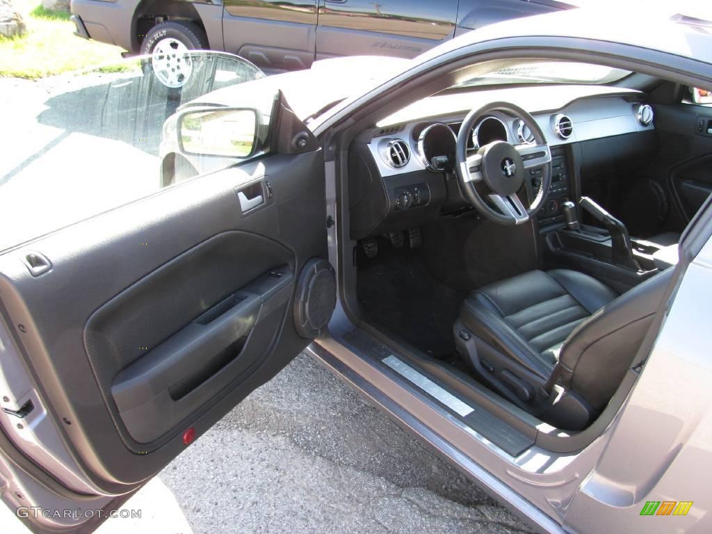 2007 Mustang GT Premium Coupe - Tungsten Grey Metallic / Dark Charcoal photo #15