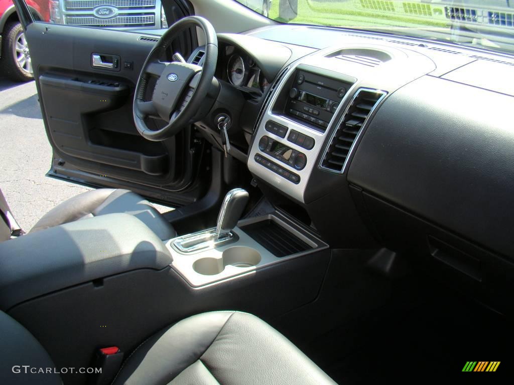 2007 Edge SEL Plus - Carbon Metallic / Charcoal Black photo #14