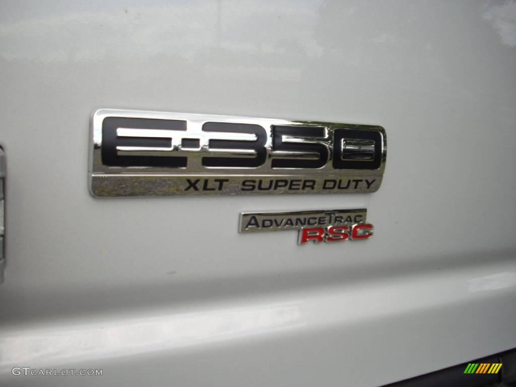 2008 E Series Van E350 Super Duty XLT Passenger - Silver Metallic / Medium Flint photo #13