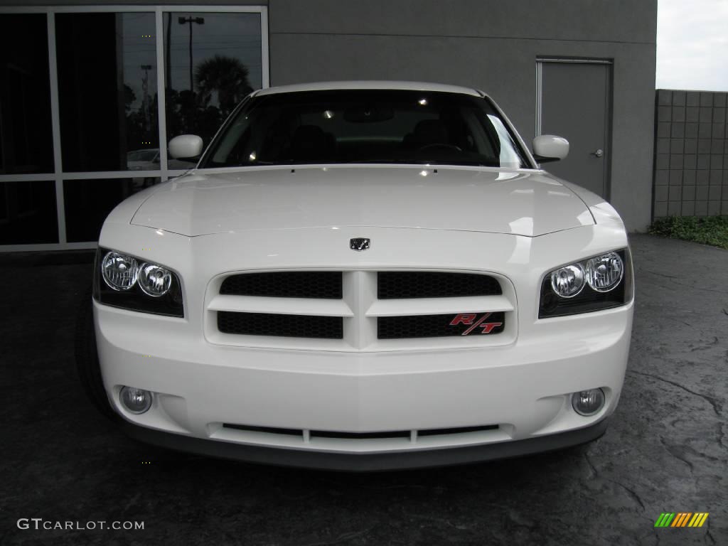 2007 Charger R/T - Stone White / Dark Slate Gray photo #2