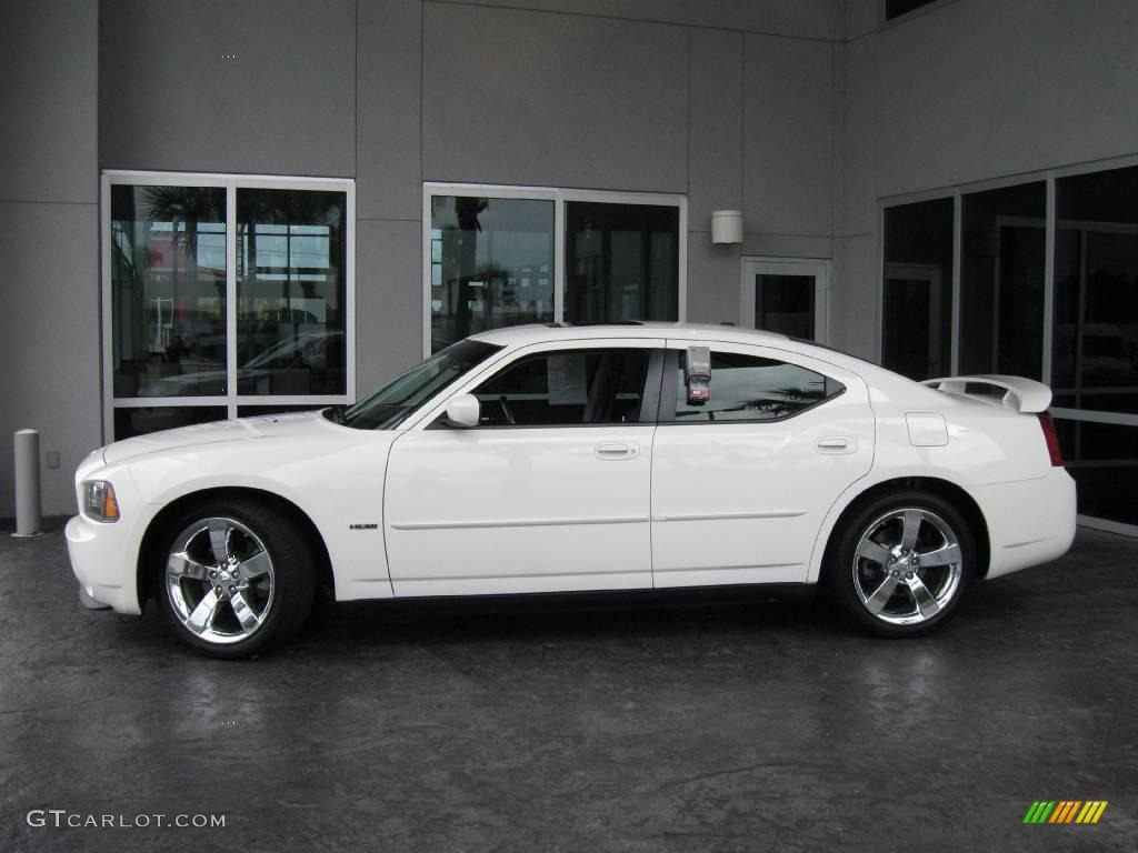 2007 Charger R/T - Stone White / Dark Slate Gray photo #5