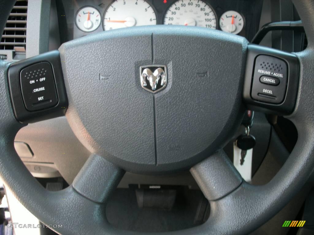 2008 Ram 1500 SLT Quad Cab 4x4 - Patriot Blue Pearl / Medium Slate Gray photo #23