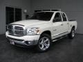 2008 Bright White Dodge Ram 1500 Big Horn Edition Quad Cab  photo #1