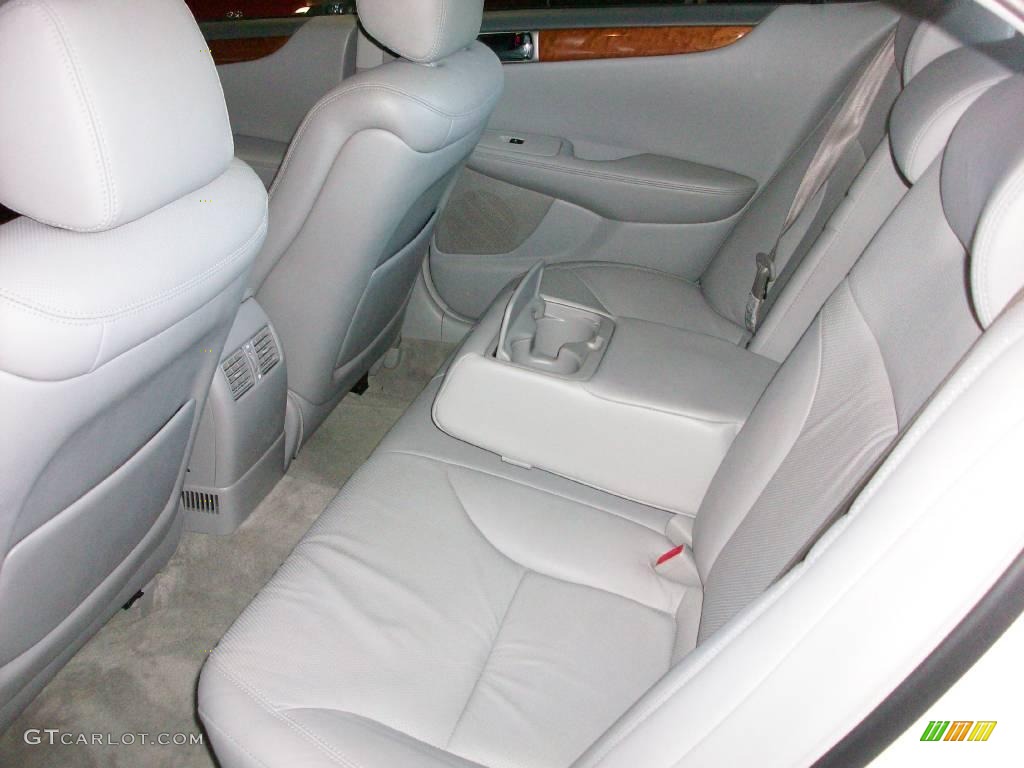 2005 ES 330 - Crystal White / Ash Gray photo #20