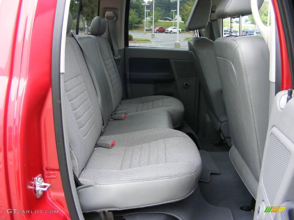 2008 Ram 1500 Big Horn Edition Quad Cab - Inferno Red Crystal Pearl / Medium Slate Gray photo #17