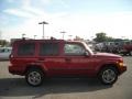 2006 Inferno Red Pearl Jeep Commander 4x4  photo #6