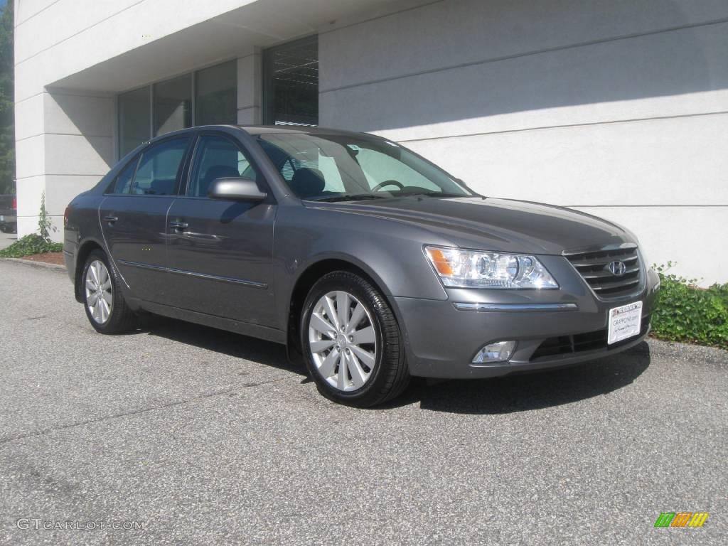 2009 Willow Gray Hyundai Sonata Limited V6 17195531