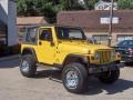 2006 Solar Yellow Jeep Wrangler X 4x4  photo #1