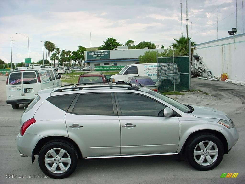 2006 Murano SL - Brilliant Silver Metallic / Charcoal photo #7