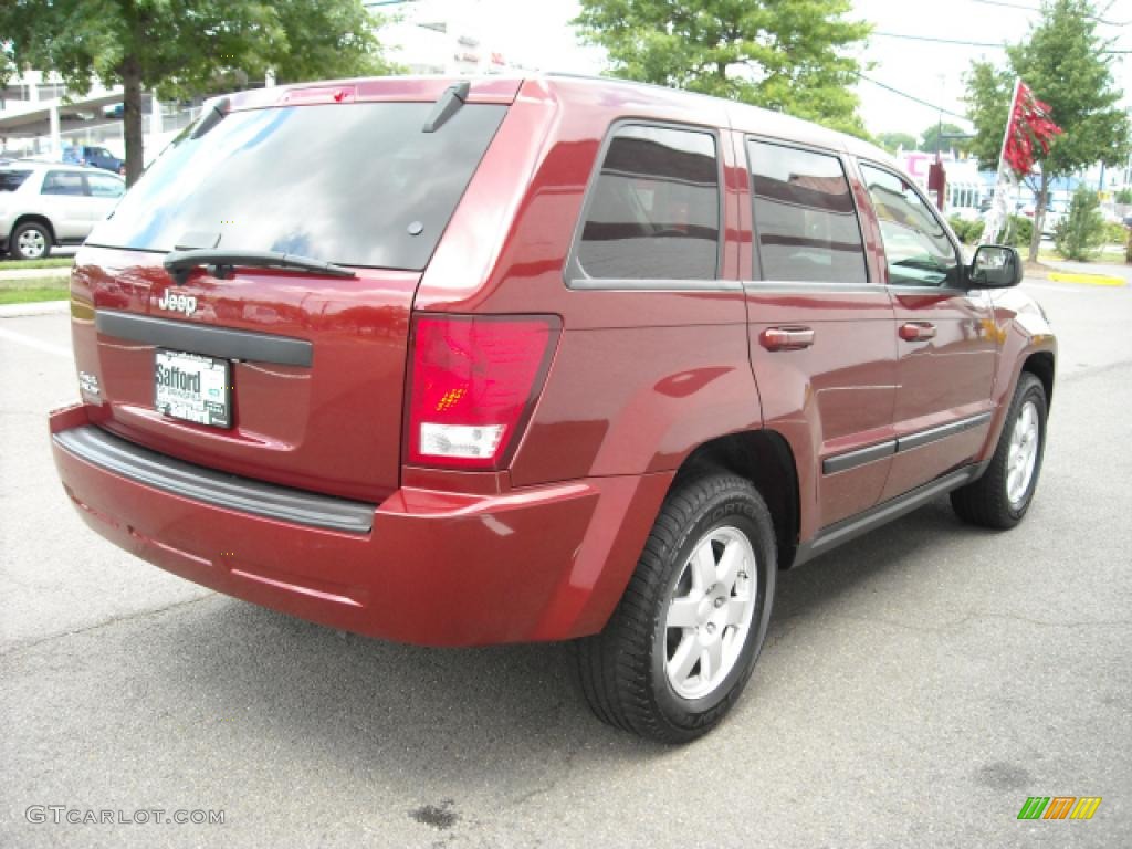 2008 Grand Cherokee Laredo 4x4 - Red Rock Crystal Pearl / Dark Slate Gray/Light Graystone photo #5