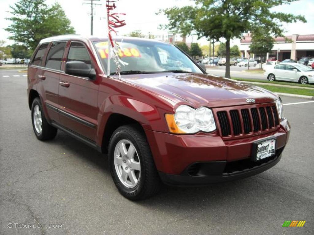 2008 Grand Cherokee Laredo 4x4 - Red Rock Crystal Pearl / Dark Slate Gray/Light Graystone photo #6