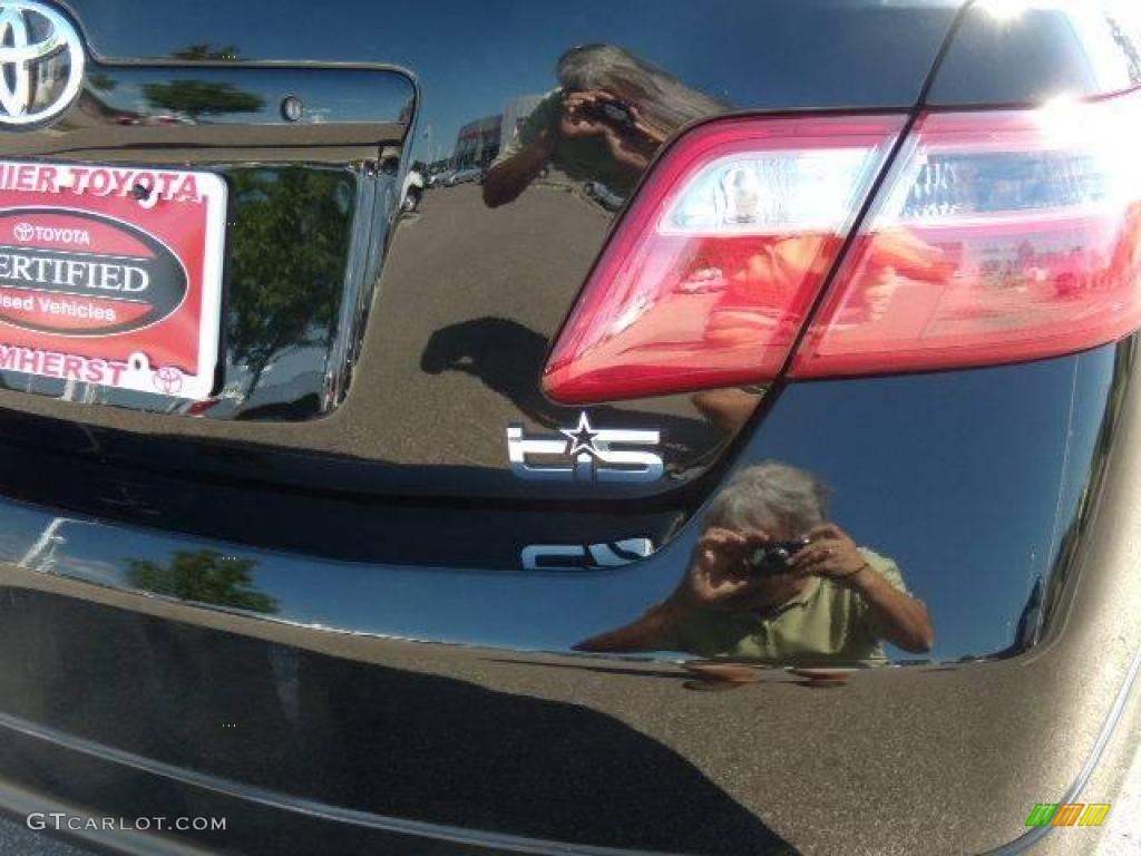 2007 Camry XLE V6 - Black / Dark Charcoal photo #5