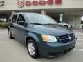 2009 Melbourne Green Pearl Dodge Grand Caravan SE  photo #1