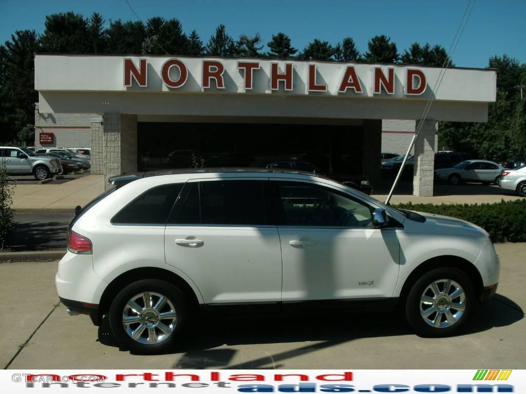 2007 MKX AWD - White Chocolate Tri Coat / Medium Camel photo #1