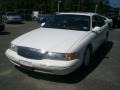 1995 Performance White Lincoln Continental   photo #2