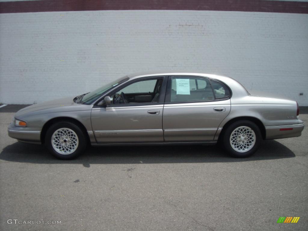 1995 LHS  - Bright Platinum Metallic / Beige photo #2