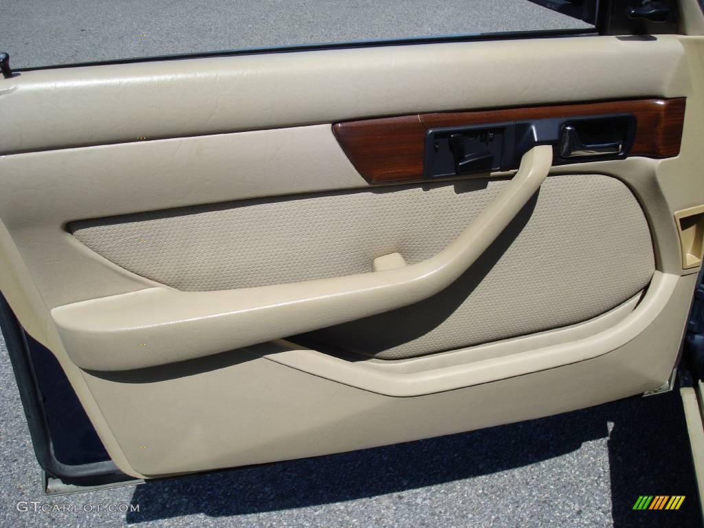 1986 S Class 300 SDL - Deep Blue / Creme Beige photo #13