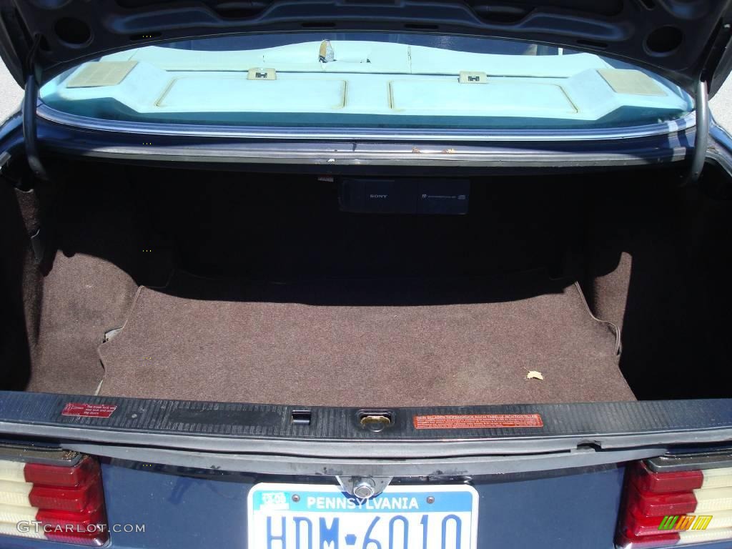 1986 S Class 300 SDL - Deep Blue / Creme Beige photo #20