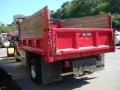 Bright Red - F550 Super Duty Regular Cab 4x4 Chassis Dump Truck Photo No. 5