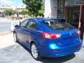 2010 Octane Blue Metallic Mitsubishi Lancer Sportback GTS  photo #3