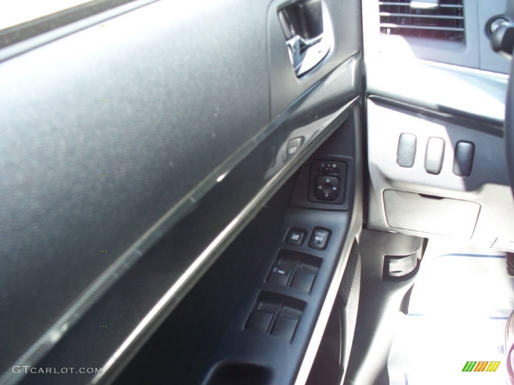 2010 Lancer Sportback GTS - Octane Blue Metallic / Black photo #6