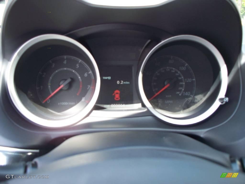 2010 Lancer Sportback GTS - Octane Blue Metallic / Black photo #8