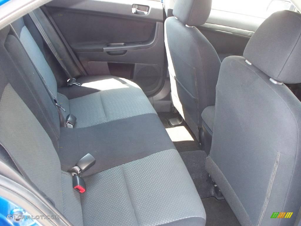 2010 Lancer Sportback GTS - Octane Blue Metallic / Black photo #11