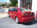 2010 Rally Red Metallic Mitsubishi Lancer ES  photo #3