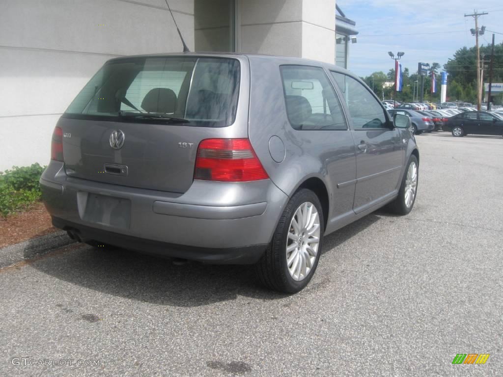 2005 GTI 1.8T - Silverstone Grey Metallic / Black/Grey photo #3