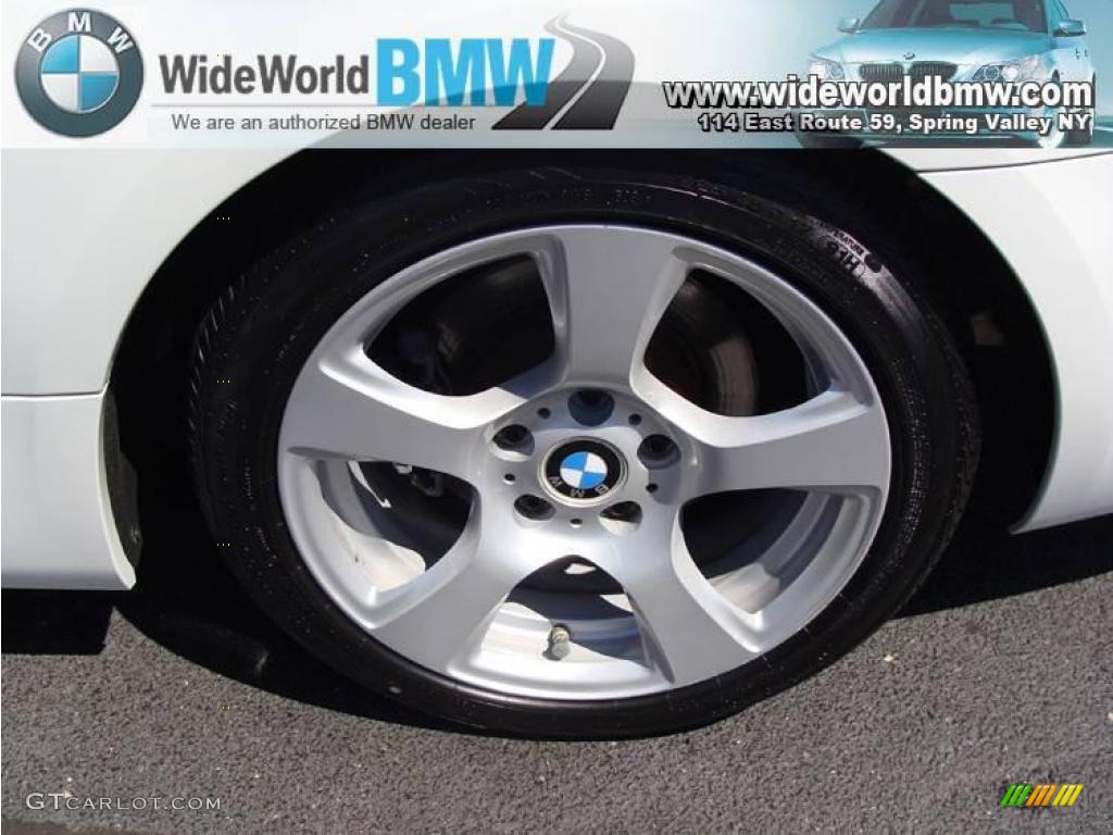 2007 3 Series 328i Convertible - Alpine White / Saddle Brown/Black photo #10