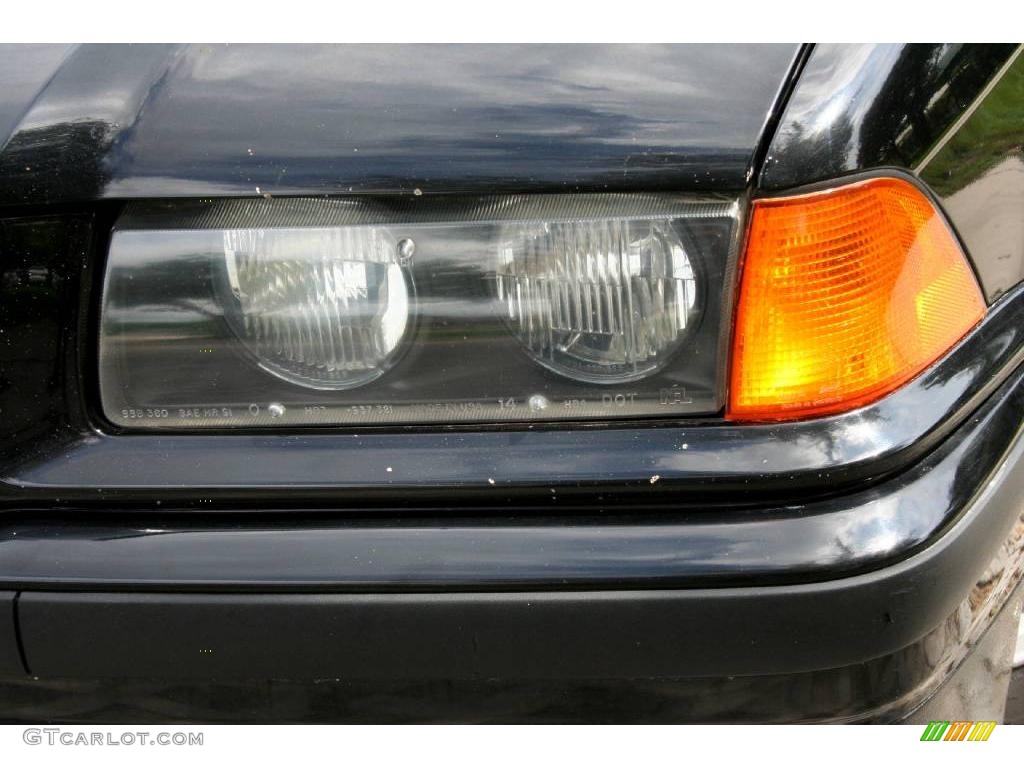 1995 3 Series 325i Convertible - Jet Black / Beige photo #35