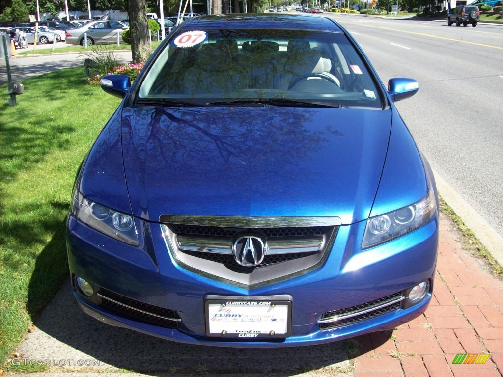 2007 TL 3.5 Type-S - Kinetic Blue Pearl / Ebony/Silver photo #3